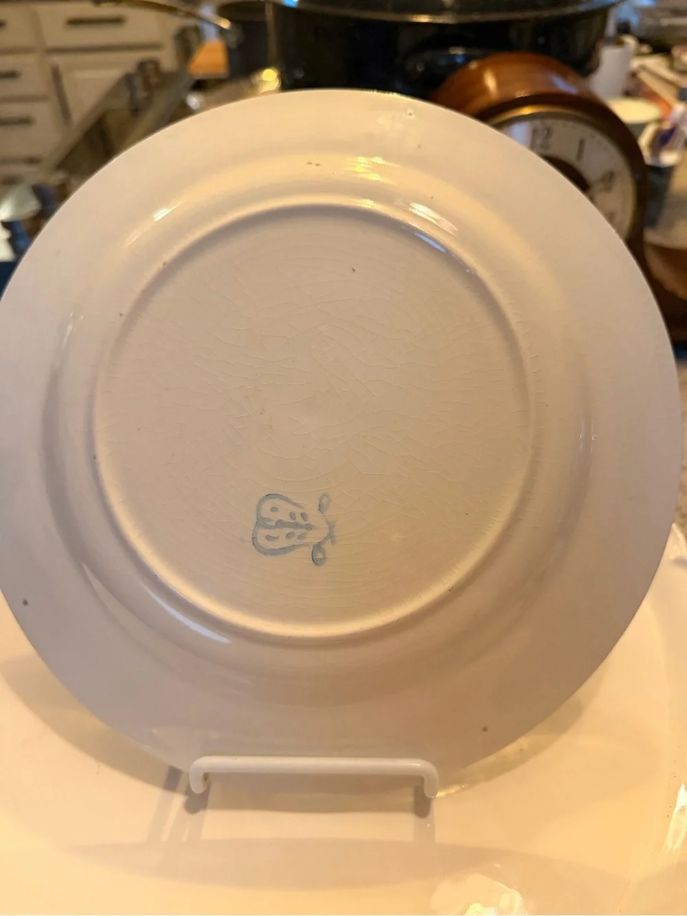 Mid 20th century H&Co Selb Bavaria Heinrich porcelain cabinet plate.